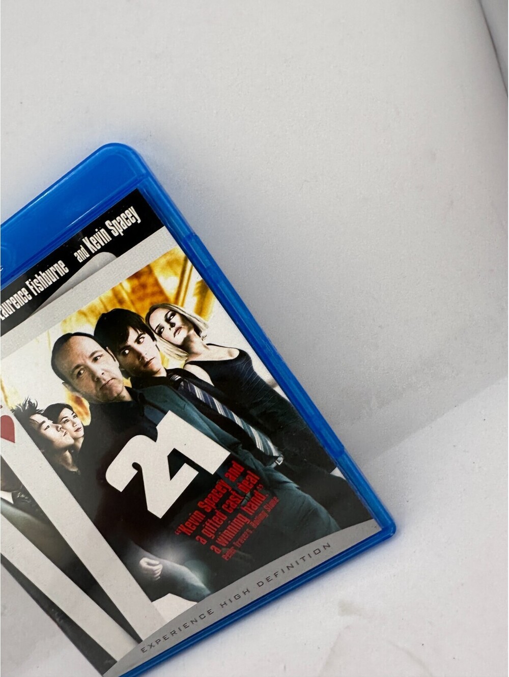 21 Blu-ray 2008 Kevin Spacey Jim Sturgess Laurence Fishburne Card Counting